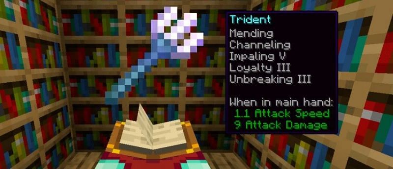 Loyalty enchantment in Minecraft